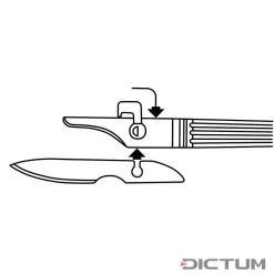 Poignée De Scalpel, Plastique, Sans Lame -Atelier D'outillage 700450 02 G SW 8 Skalpellgriff Kunststoff ohne Klinge WZ jpg c1