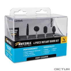 Jeu De Fraises à Râper Kutzall, Extreme, Extra Gros Grain, Ø Tige 3,2 Mm