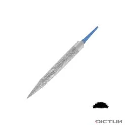 Râpe De Précision Herdim Demi-ronde, Piqué 5, Longueur 150 Mm