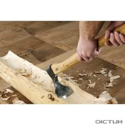 Herminette Creuse à Deux Mains DICTUM, Cintre 8 -Atelier D'outillage 708358 01 A WE 8 DICTUM Zweihand Hohldechsel Stich 8 WZ jpg