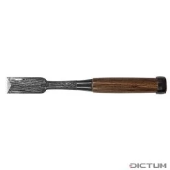 Ciseau à Bois Pour Ass. à Queue D'aronde Tasai Shinogi Nomi, Larg. De Lame 18 Mm