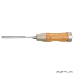 Ciseau à Bois Hybride En Acier Damas, Largeur De Lame 6 Mm