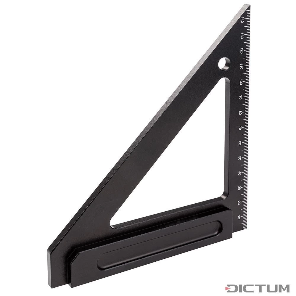 Équerre à Onglet De Précision Avec Butée, 145 Mm