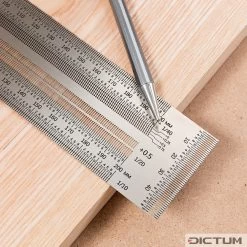 Règle à Tracer De Précision Hattori, 120 Mm -Atelier D'outillage 714644 03 A WE 8 Hattori Pr zisions Anrei lineal WZ jpg