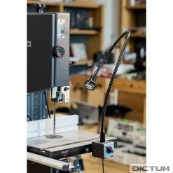 Lampe à Pied Magnétique » Col De Cygne «, LED -Atelier D'outillage 715641 05 A WE 8 Magnetfu leuchte Schwanenhals LED WZ jpg