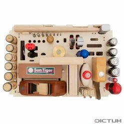 Porte-outils DICTUM » Aménagement Int., Menuiserie « II, Garni, 43 Pièces -Atelier D'outillage 718846 07 P WE 8 DICTUM Werkzeugtr ger Schreinerei Innenausbau II best ckt 43 teilig WZ jpg