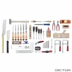 Porte-outils DICTUM » Aménagement Int., Menuiserie « II, Garni, 43 Pièces -Atelier D'outillage 718846 08 P WE 8 DICTUM Werkzeugtr ger Schreinerei Innenausbau II best ckt 43 teilig WZ jpg
