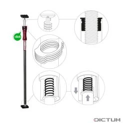 Barre De Charge Piher , P2, 0,95-1,7 M -Atelier D'outillage 721018M 04 G WE 8 Piher Lastenstangen WZ jpg c1