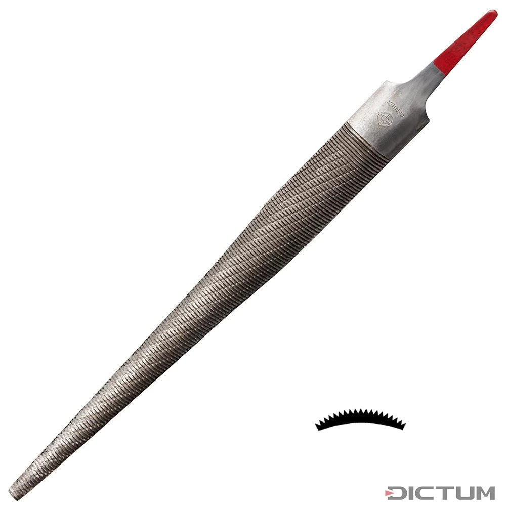 Lime De Sculpture Iwasaki, Conique, Extra Fine, Demi-ronde