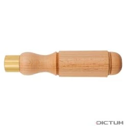 Atelier D'outillage 21 Crown Manche En Hêtre, Forme Octogonale, Diamètre De La Virole 22 Mm