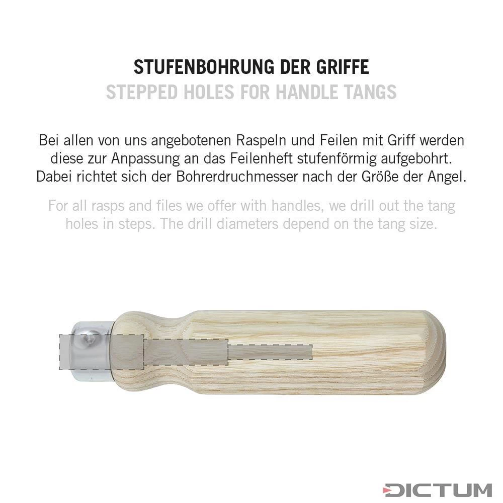 Jeu De Lime Et Râpe Avec Poignée En écorce De Bouleau, 2 Pièces – Image 2