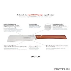 Scie Pliante DICTUM Robusuta, Kataba Super Hard, Poignée En Hêtre Teinté -Atelier D'outillage robusuta igel 01 I WE 8 DICTUM Robusuta Klapps ge Kataba Super Hard WZ jpg c2